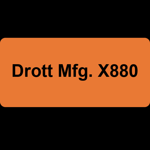 Drott Mfg. X880